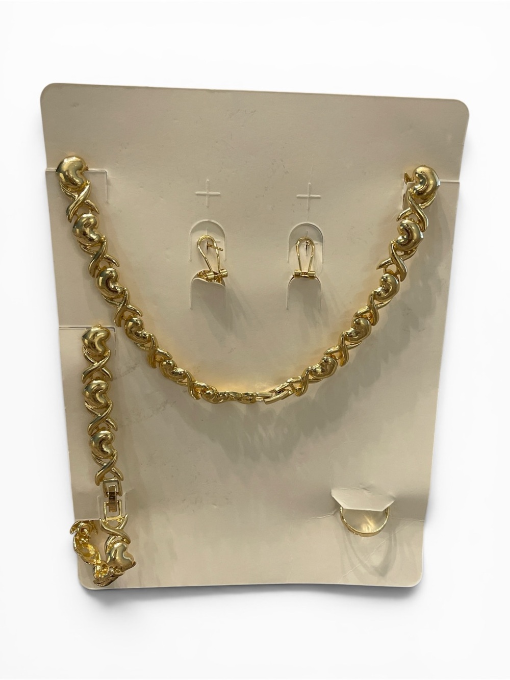 WOMENS FASHION GOLD TONE XO MOM 4 PC JEWELRY SET - Picture 8 of 8